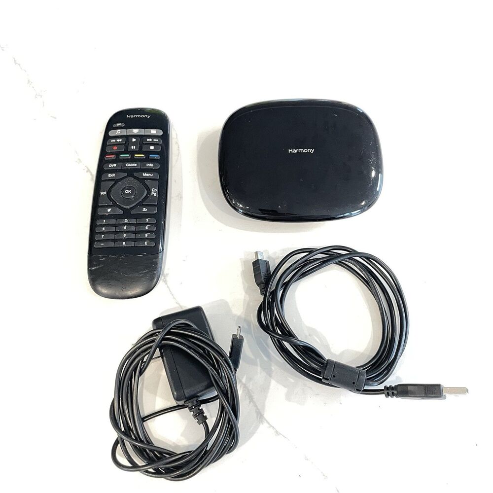 Logitech Harmony Elite Universal Remote System N-R0010 w/ Harmony Hub O-R0004